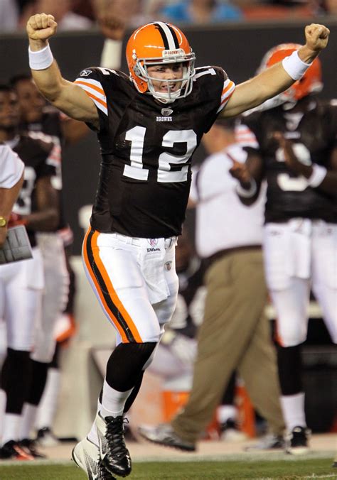 Cleveland Browns Quarterback Colt McCoy Excelling In This New West