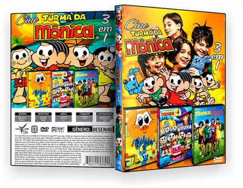 Cole O Cine Turma Da M Nica Arte Capas Ftp Dvd R