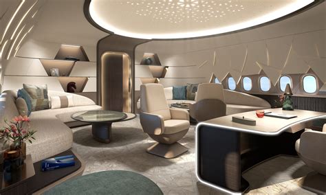 Lufthansa Technik unveils plush interior for Boeing BBJ 777-9