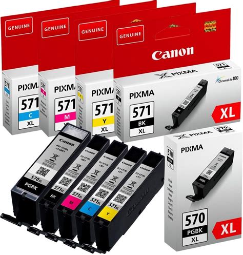 Canon Original Pgi Pgbk Xl Cli Xl Printer Amazon Co Uk