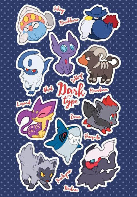 All Dark Pokemon