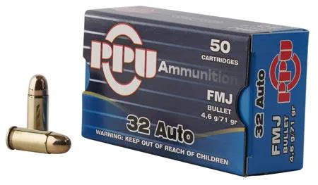 Ppu Pph Af Handgun Acp Gr Full Metal Jacket Per Box Cs