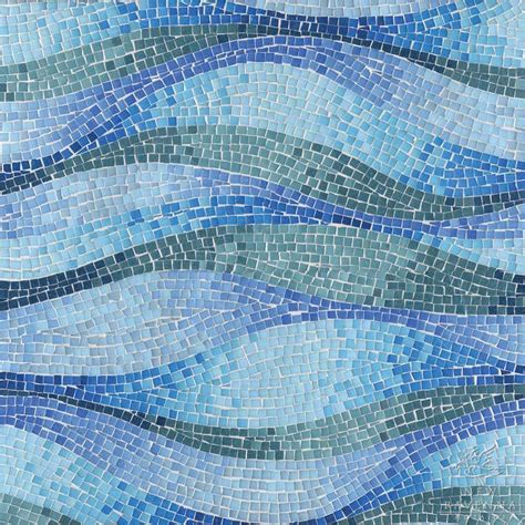 New Ravenna Wave Perfect For A Beach House Mosaic Tile Designs