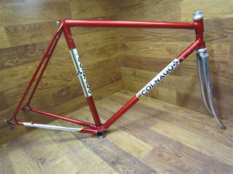 VINTAGE COLNAGO SUPER COLUMBUS LUGGED STEEL BIKE FRAME SET 52 X 54