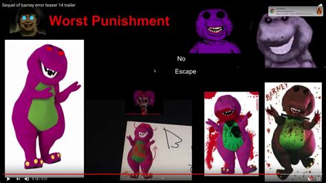 Barney Error Teaser Part Youtube