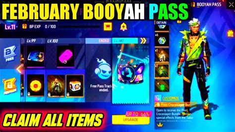 February Booyah Pass Free Fire Free Fire Max Season 2 Booyah Pass