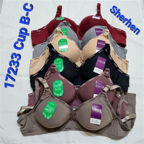 Jual Bra Bh Sorex Cup Besar Cup B C Busa Sedang Tanpa Kawat Kait