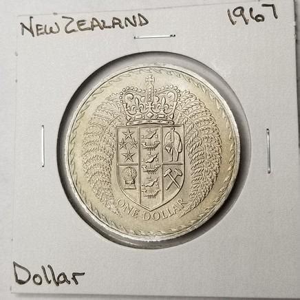 New Zealand Dollar World Coin Decimalization Commemorative For