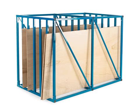 Vertical Sheet Rack Safe Storage Of Sheet Steel Plywood Etc GVR01