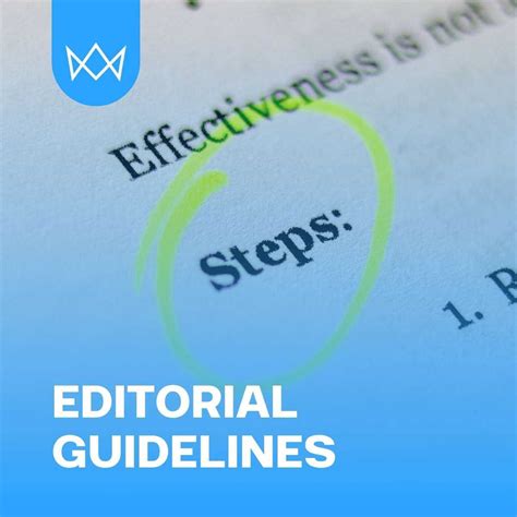 EDITORIAL GUIDELINES Crafting Reliable Senior Content