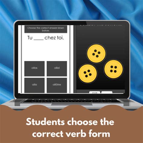 Digital Game To Practice Passé Simple Regular Verbs Frenchified