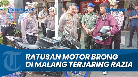 Meresahkan Masyarakat Kendaraan Balap Liar Dan Knalpot Brong