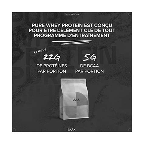 Bulk Prot Ine Whey En Poudre Chocolat Noix De Coco Kg