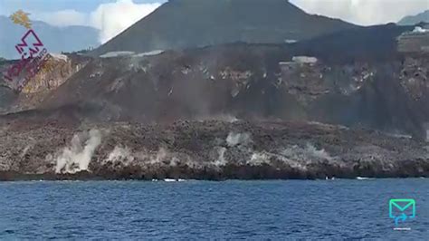 Impactantes Im Genes De La Fajana Creada Por El Volc N Cumbre Vieja En