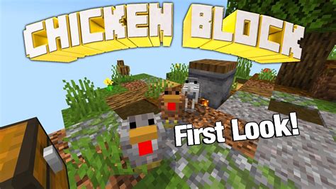 Chicken Block Official Minecraft Marketplace Map Showcase YouTube