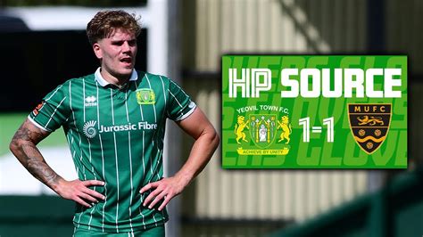 Hp Source Yeovil Town 1 1 Maidstone United Youtube