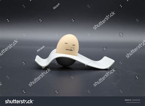 Egg On Face Emoji Black Background Stock Photo 1930836938 | Shutterstock