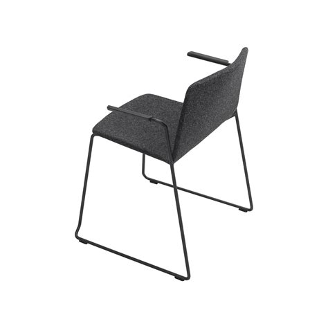 Rama Chair, Sled Base with Armrests - Gessato Design Store