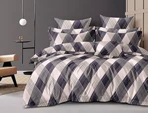 Vivea Reserve Tc Cotton Feel Glace Cotton Double Bed Bedsheet King