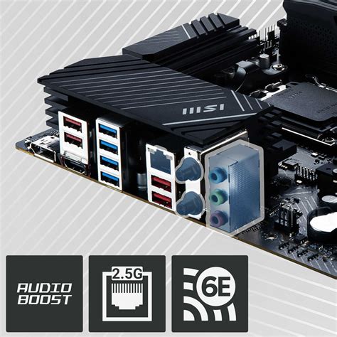 Msi Pro B M A Wifi Am Amd B Sata Gb S Ddr Ryzen Micro Atx