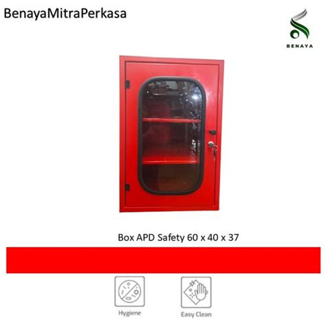 Jual Box APD Safety 40 X 37 X 60 Lemari Pemadam Fire Extinguisher