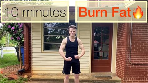 10 Minute Hiit Cardio Workout To Burn Fat At Home Workout Youtube