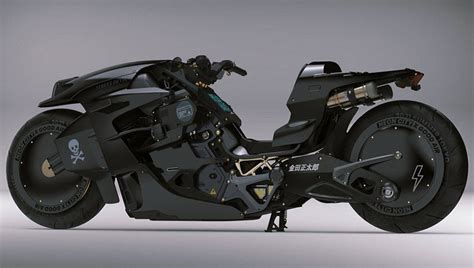 Kaneda S Bike From Sci Fi Movie Akira Comes To Life With Ryan Hong S