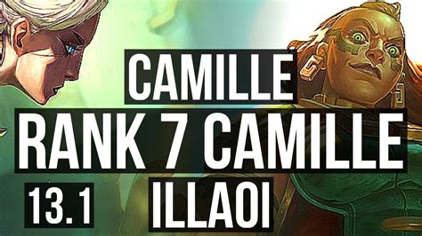 CAMILLE Vs ILLAOI TOP Rank 7 Camille 4 1 5 KR Master 13 1