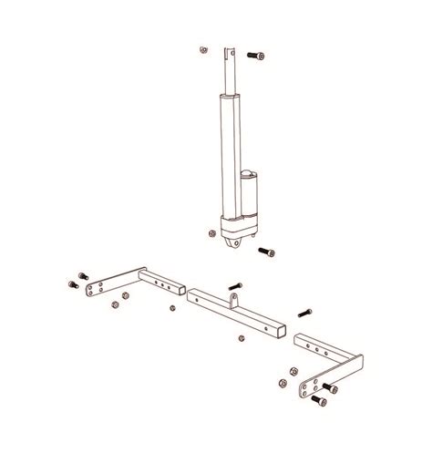 Aktuator Set Rücken inkl Kabel und Stecker DIETZ GROUP