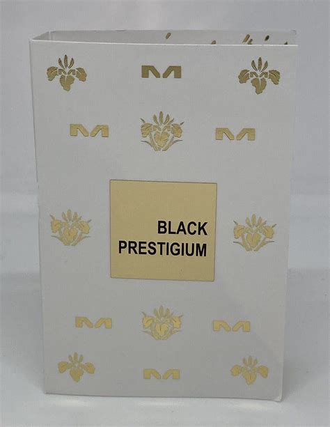 Mancera Black Prestigium 0 07 Oz 2 Ml Eau De Parfum Spry Mini Travel