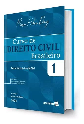 Livro Curso De Direito Civil Brasileiro Volume 1 Teoria Geral Do