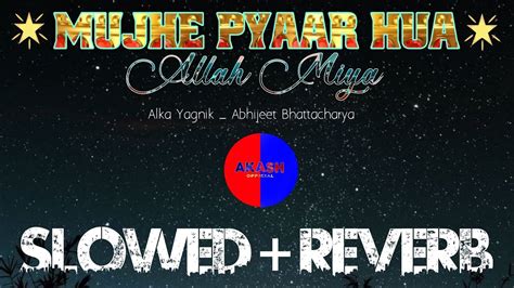 Mujhe Pyaar Hua Allah Miya Remix Slowed Reverb DJ AKASH OFFICIAL