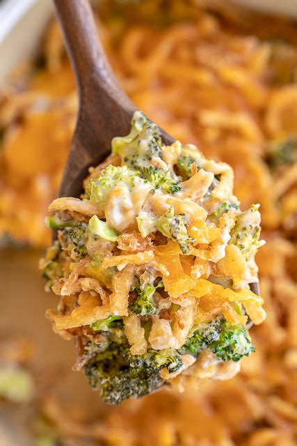 French Onion Broccoli Cheese Casserole Plain Chicken®