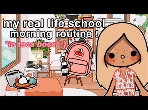 My Real Life Morning Routine In Toca Boca Life World *with voice* | Itz Toca Alice 🤍 | School ...