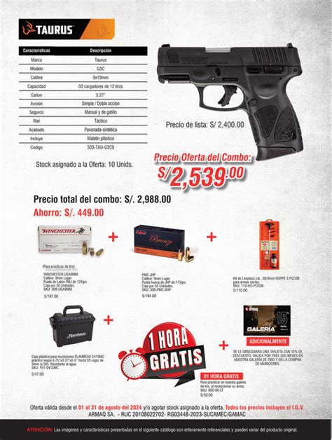 Armaq Oferta De Pistolas Publico Mayo Taurus P Gina