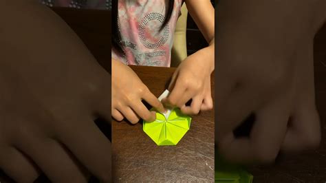 How To Make An Origami Spinner Top Youtube