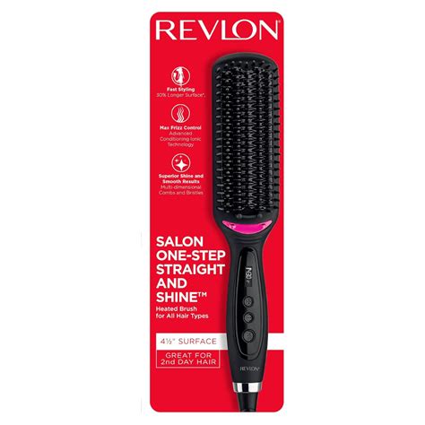 Revlon Hair Straightening And Styling Brush Great For Second Day