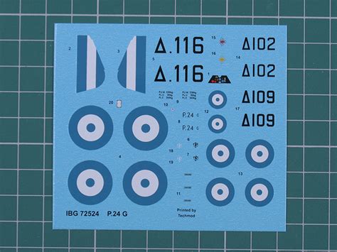 R IBG Models PZL P 24G Greek Service 72524 Nowości Plastikowe pl