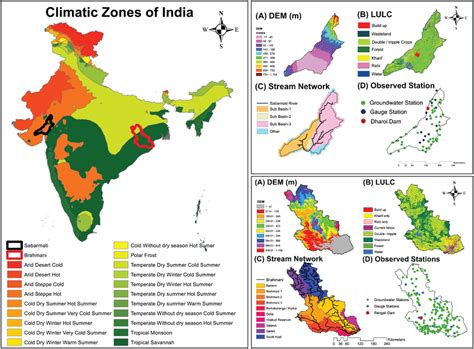 Climatic Zones Of India Basic Information Related To Topography A