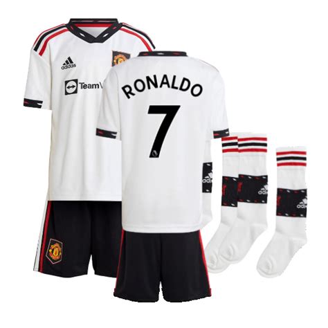 Manchester United Kit Infantil 2023 Uniforme Reserva