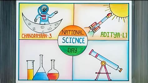 National Science Day Drawing Science Day Drawing Easy National