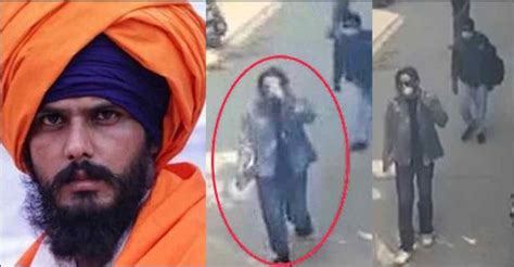 Spotted Police Chase In Punjab Day After Amritpal Singh Appears In Undated Cctv Footage From