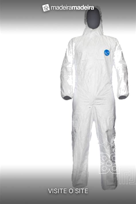 Macac O Tyvek Branco Capuz Ref Tyvekf S Dupont Ca Tyvek