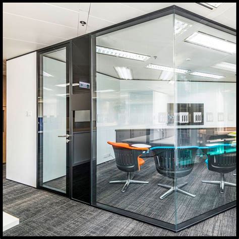 Wholesale Office Furniture Modern Aluminium Partition Glass Partition