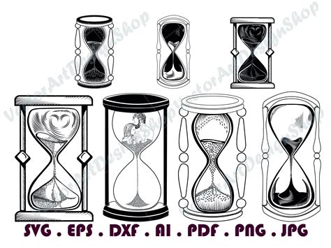 Hourglass 1 Svg Hourglass Svg Clock Svg Time Svg Etsy