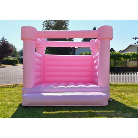 Pastel Pink Luxe Bounce House Jump 4 Joy Pdx