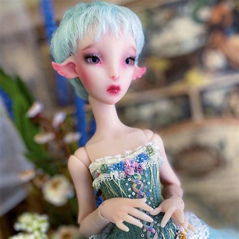 Bjd Doll Full Set 1 4 Bjd Fullset Posable Art Doll Ball Etsy