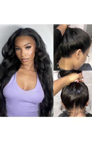 360 Body Wave Lace Front Wigs Human Hair Ultra 12a Brazilian Hair 20