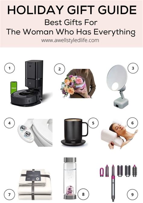 Best Gifts For The Woman Who Has Everything A Well Styled Life