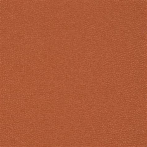 Sienna Brown Leather Grain Polyurethane Upholstery Fabric By The Yard